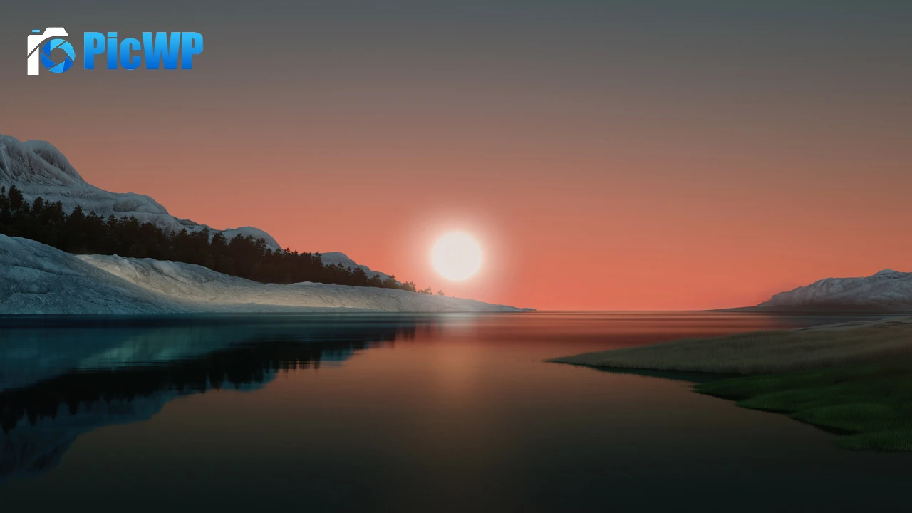 Windows 11 Sunset 4K PC Wallpaper