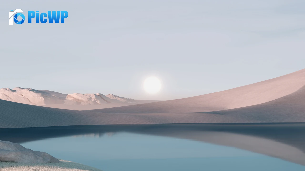 Windows 11 Desert 4K PC Wallpaper