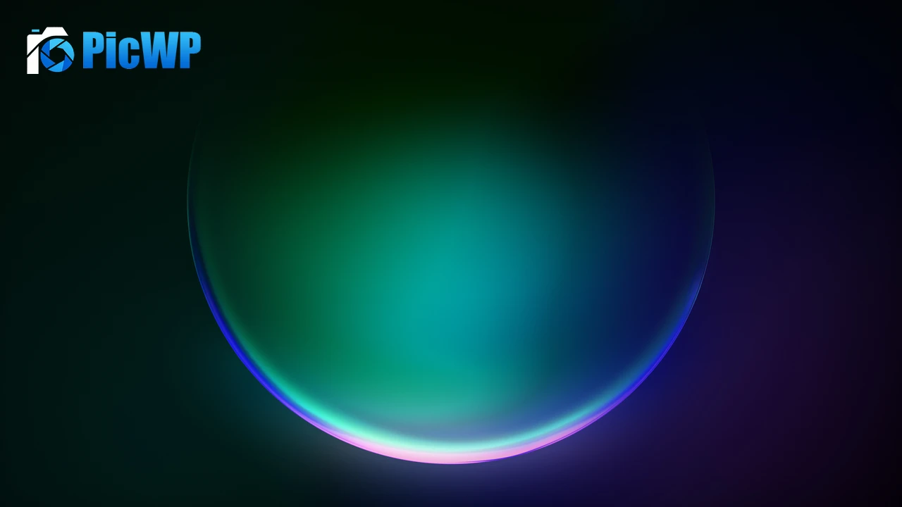 Windows 11 Blue aesthetic Gradient Background 4K PC Wallpaper
