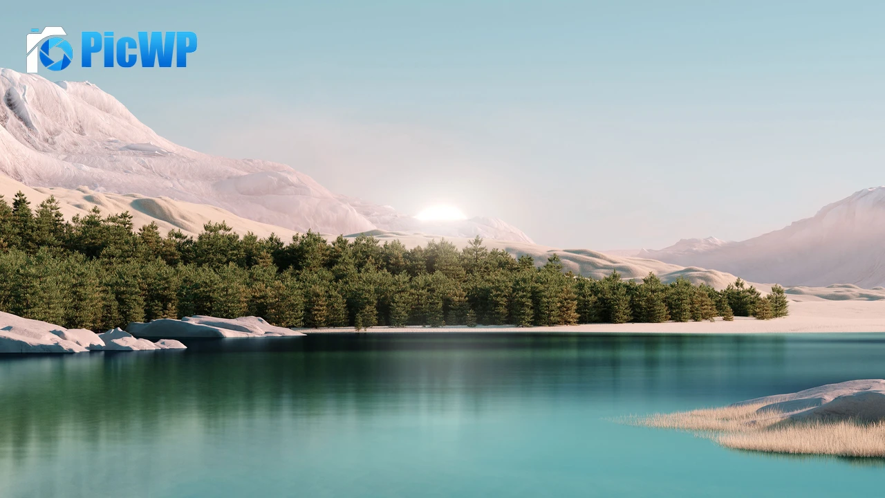 Windows 11 Forest 4K PC Wallpaper