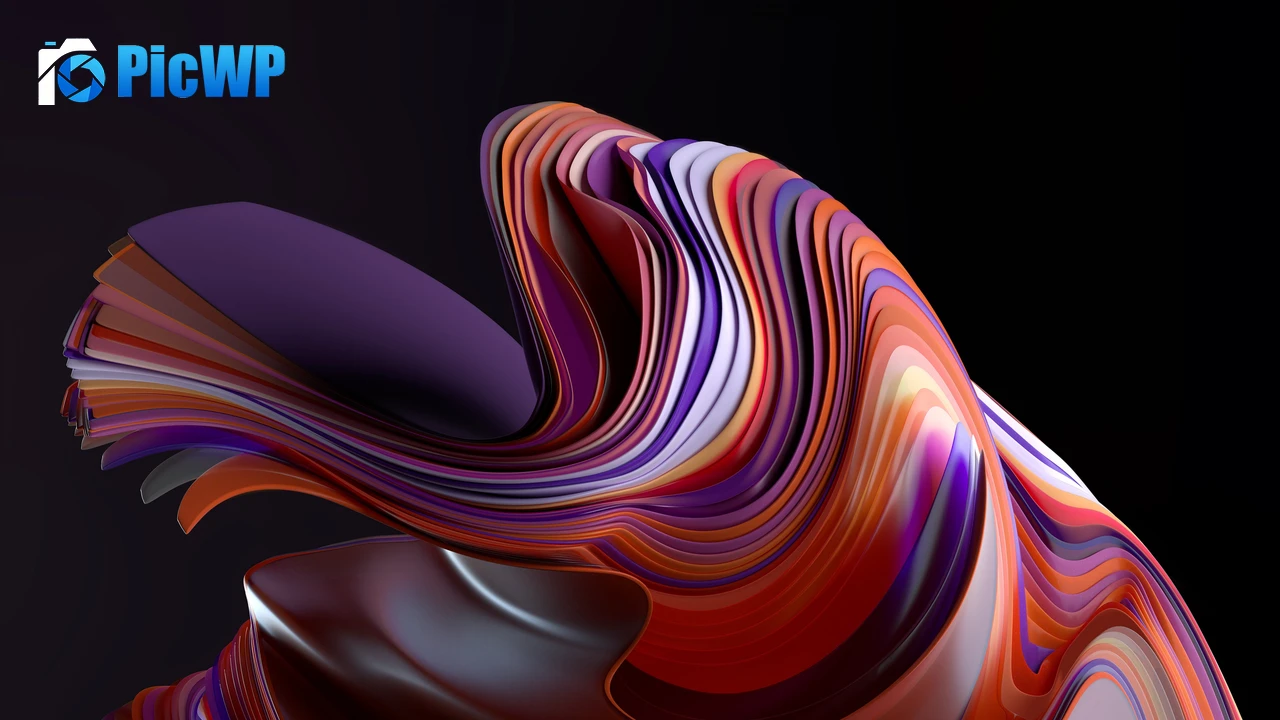 Windows 11 Official Dark Mode 4K PC Wallpaper