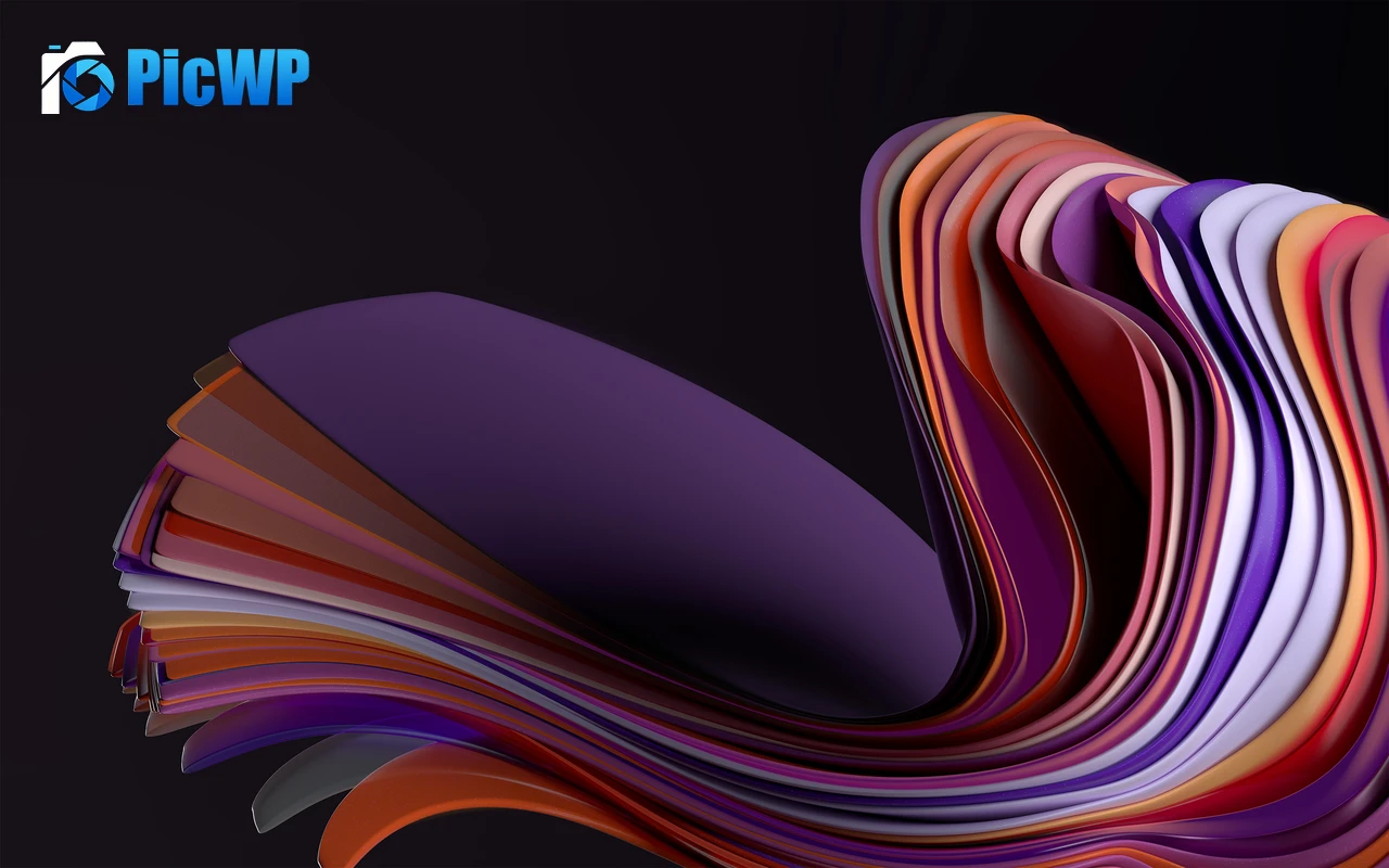 Windows 11 Abstract Dark Mode 4K PC Wallpaper