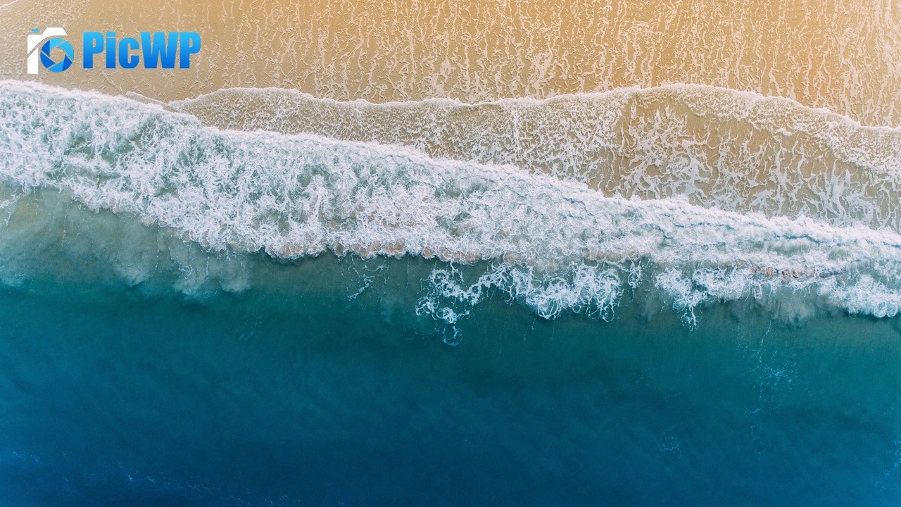 Seashore Beach 4K PC Wallpaper