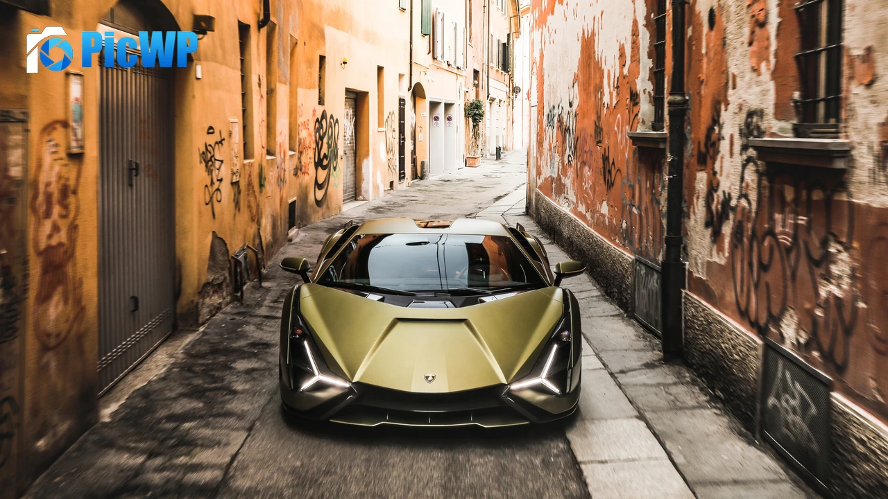 Lamborghini Sián FKP 37 Hybrid Supercar 4K PC Wallpaper