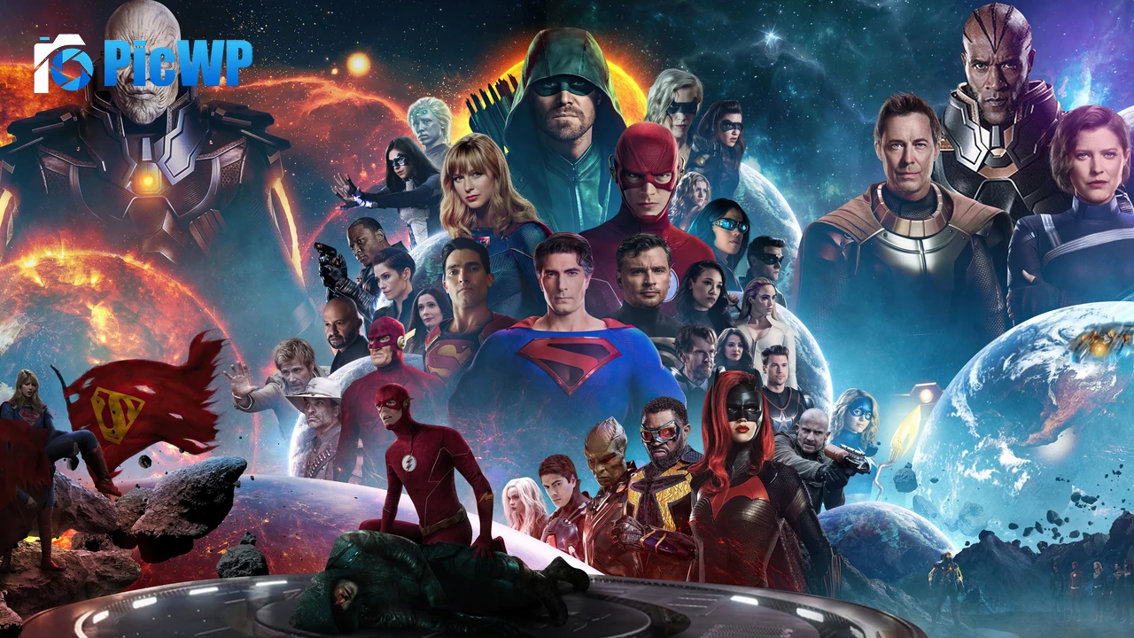 Crisis on Infinite Earths TV series 4K PC Wallpaper