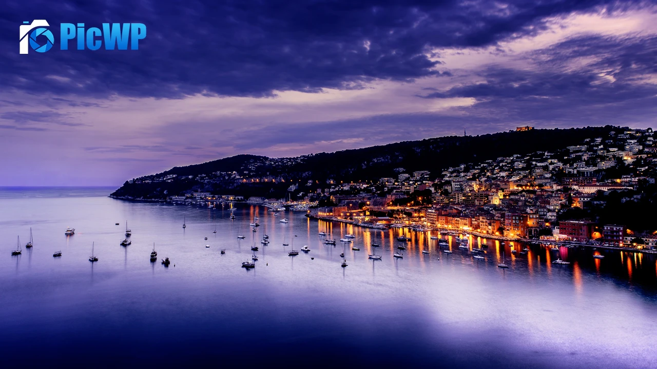Villefranche-sur-Mer France 4K PC Wallpaper