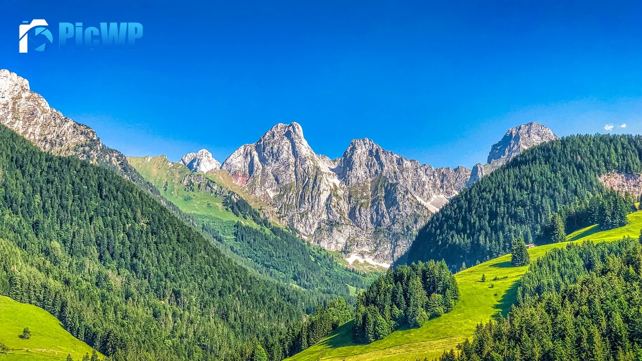 Alps mountains Mountain range 4K PC Wallpaper