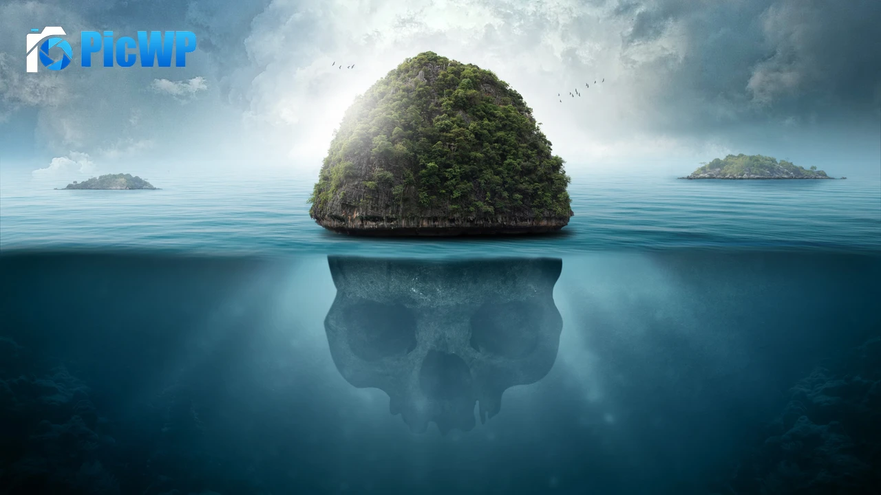 Skull Island 4K PC Wallpaper
