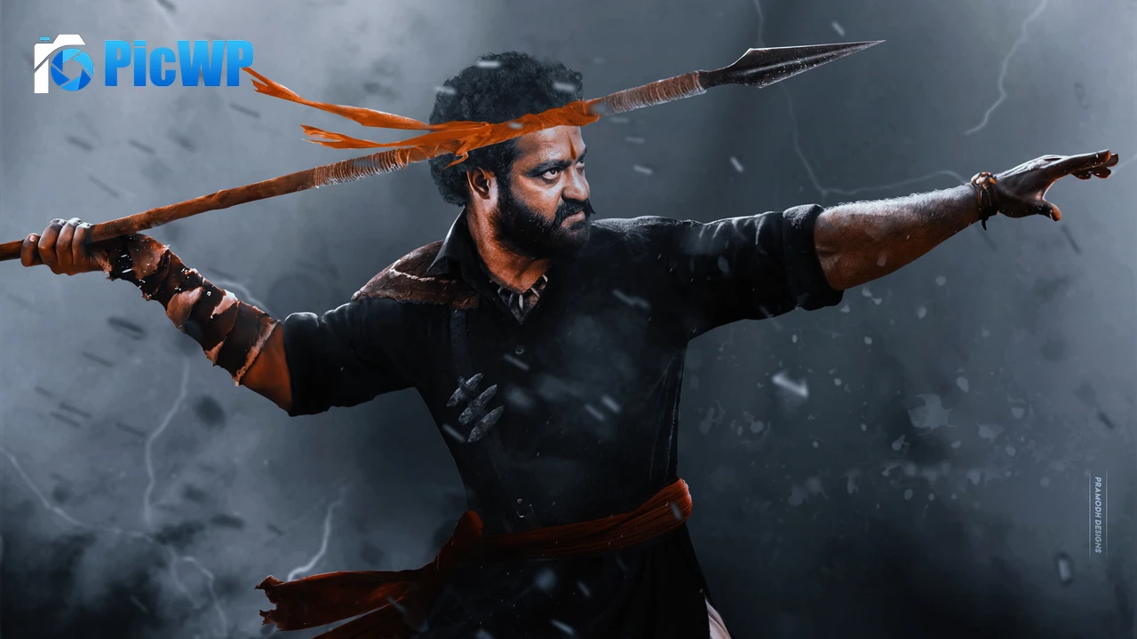 RRR Jr NTR 4K PC Wallpaper