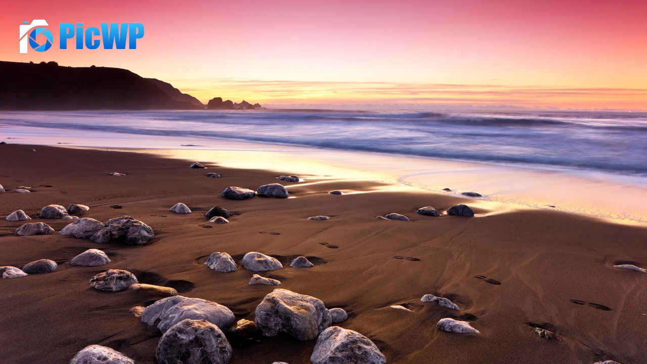 Ocean Sunset 4K PC Wallpaper