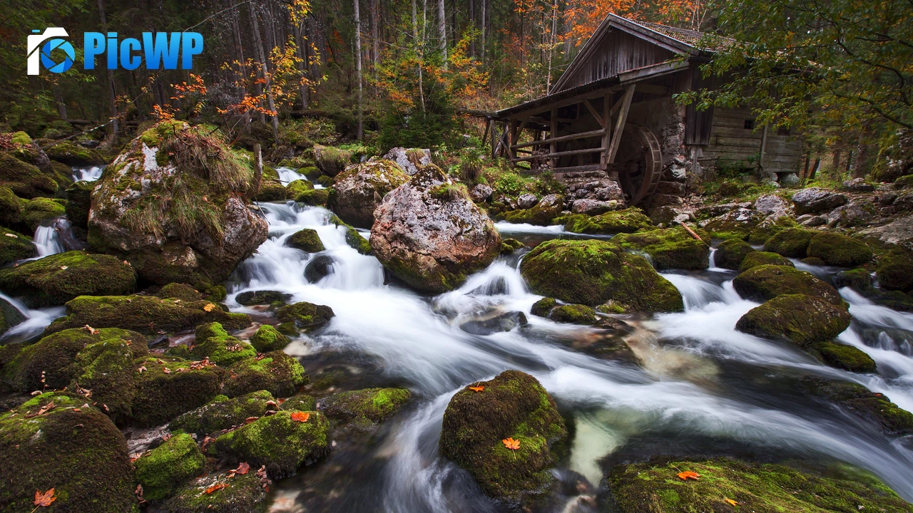 Gollinger Mill Austria 4K PC Wallpaper
