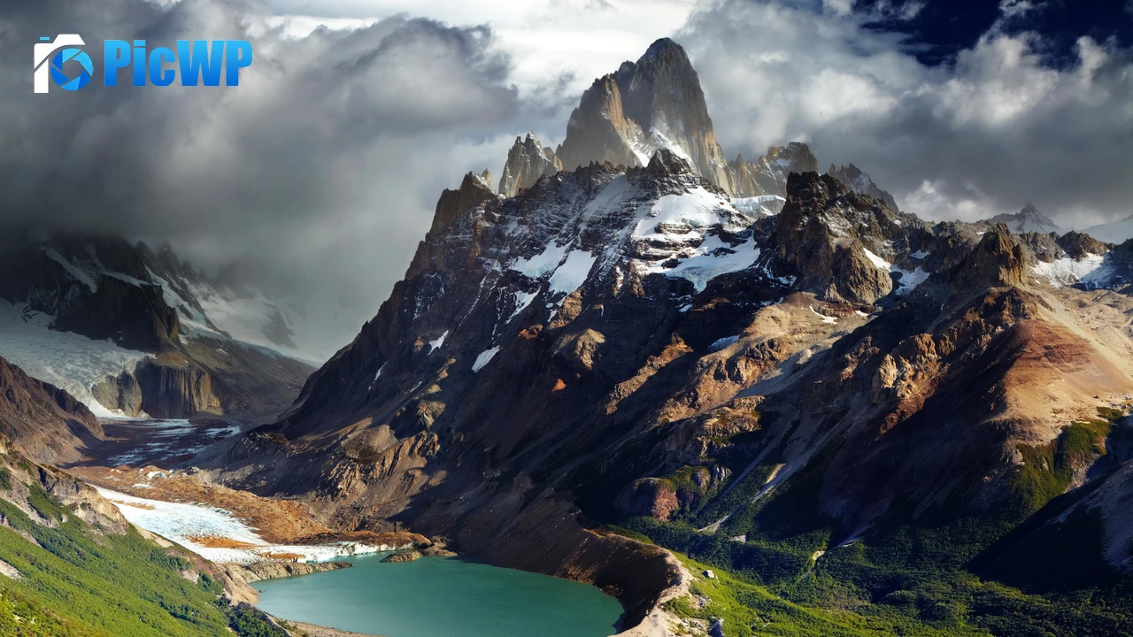 Fitz Roy Mountain Peak 4K PC Wallpaper