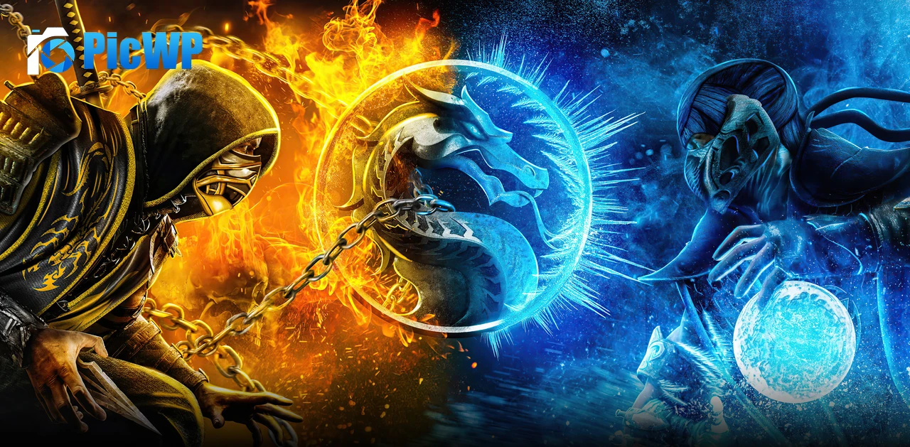 Mortal Kombat Movie poster 4K Wide Wallpaper