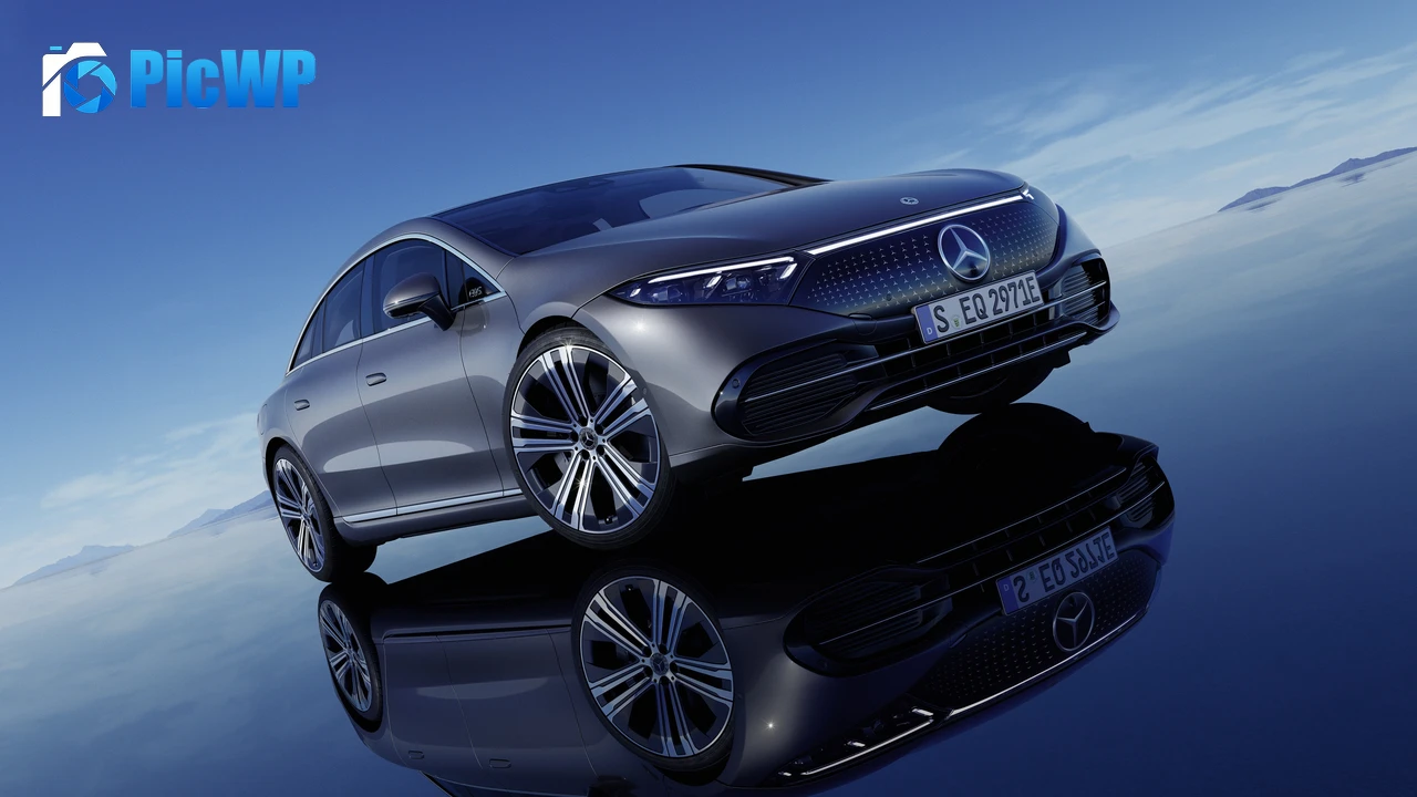 Mercedes-Benz EQS 450+ 2021 4K PC Wallpaper