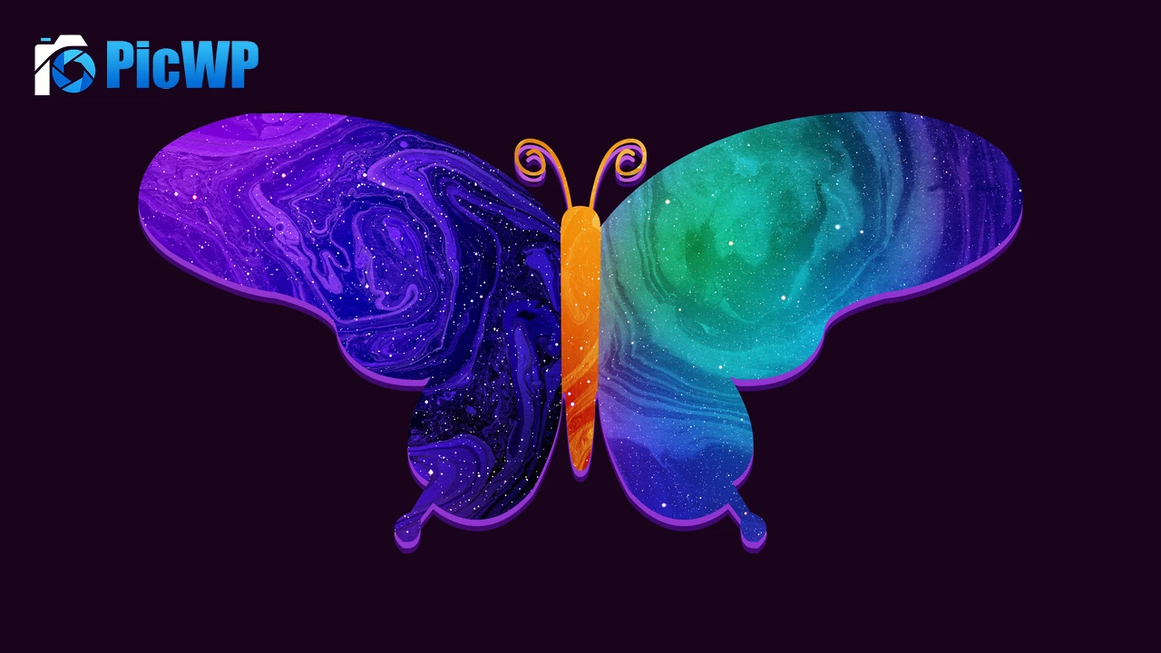 Butterfly Colorful 4K PC Wallpaper