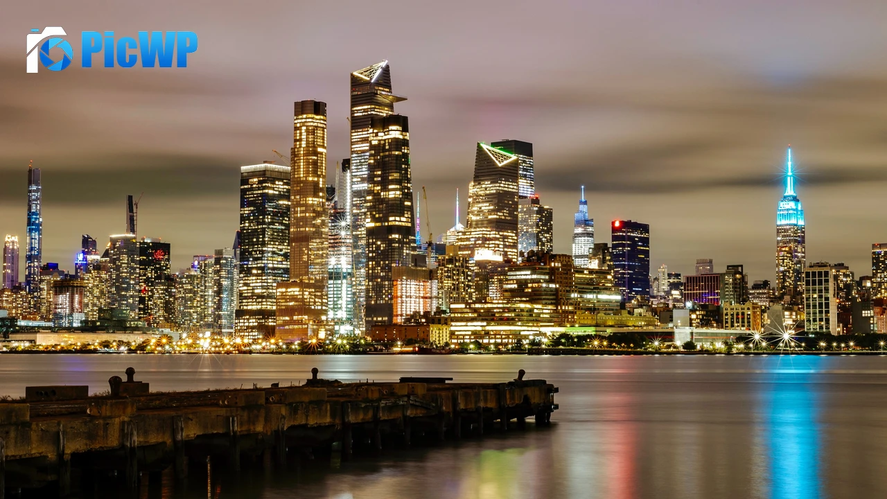 New York City Illuminated 4K PC Wallpaper