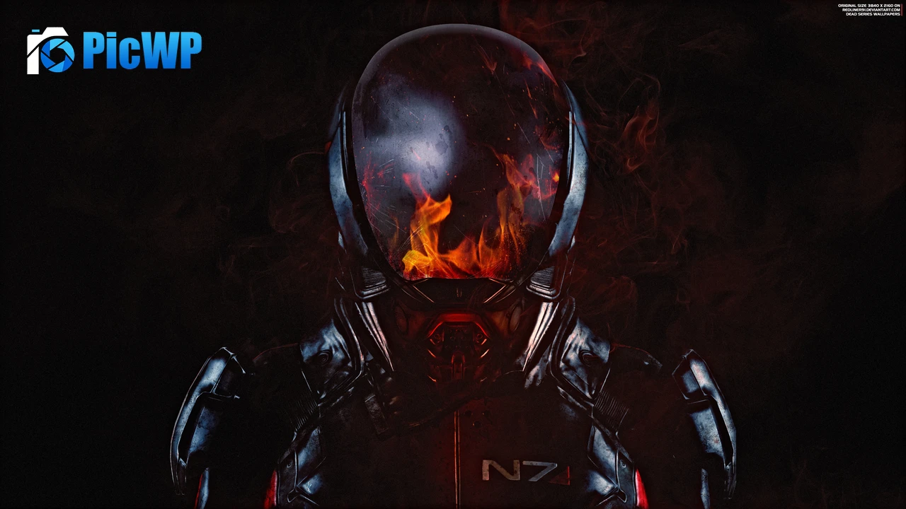 Mass Effect: Andromeda N7 Armor 4K PC Wallpaper