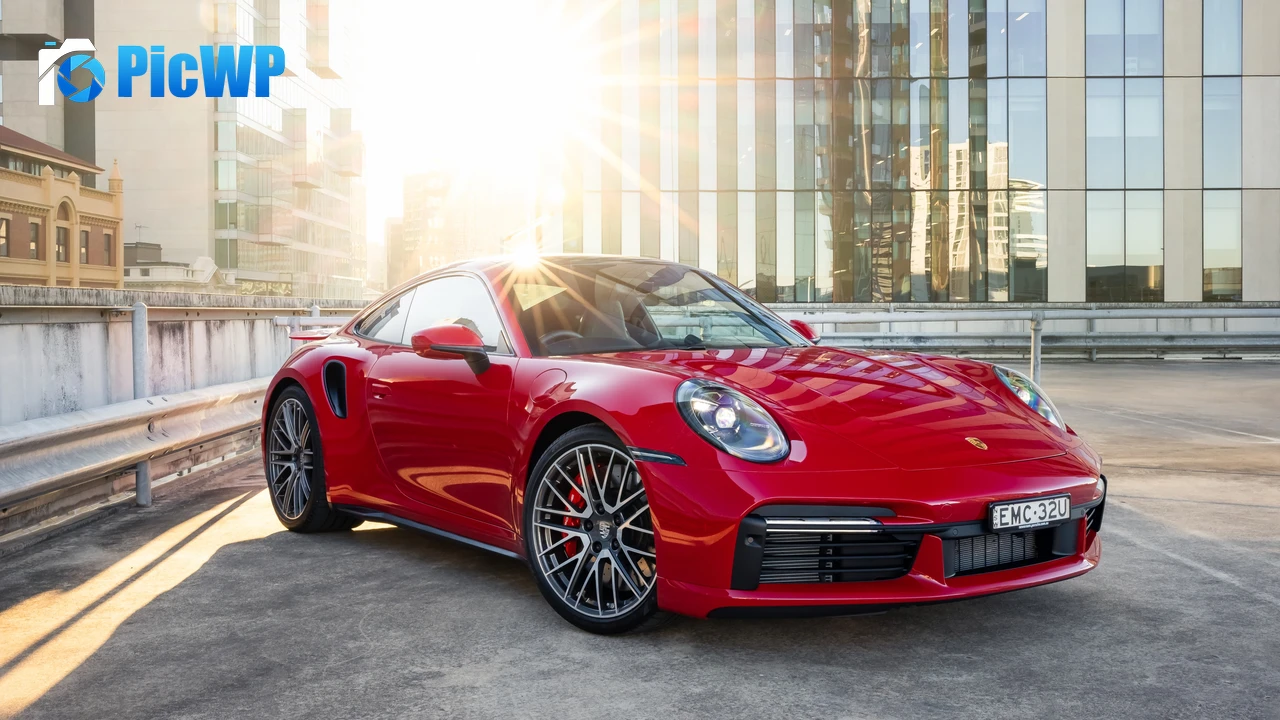 Porsche 911 Turbo Sports car 4K PC Wallpaper