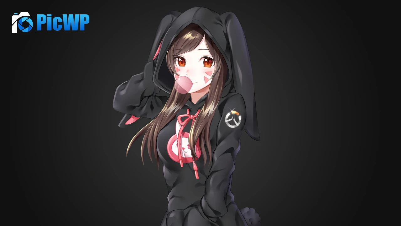 DVa Kawaii 4K PC Wallpaper