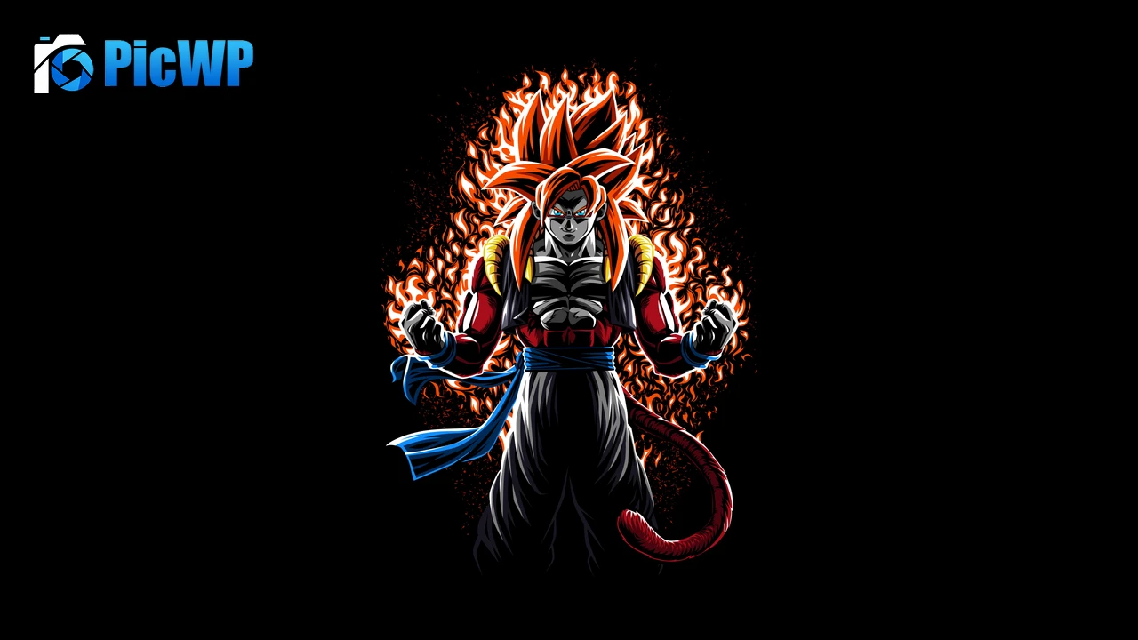 Goku Super Saiyan 4 Fusion 4K PC Wallpaper