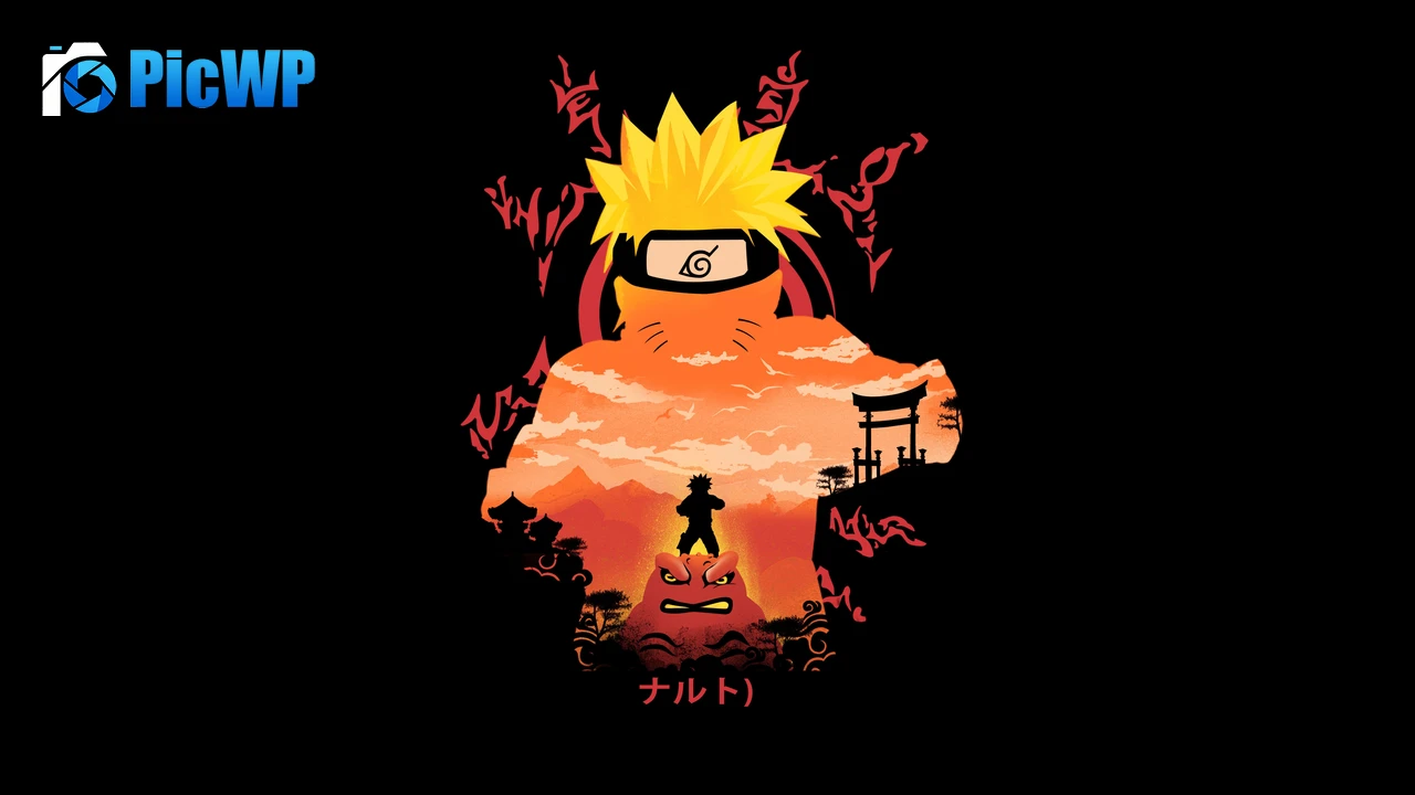 Naruto Digital Art 4K PC Wallpaper