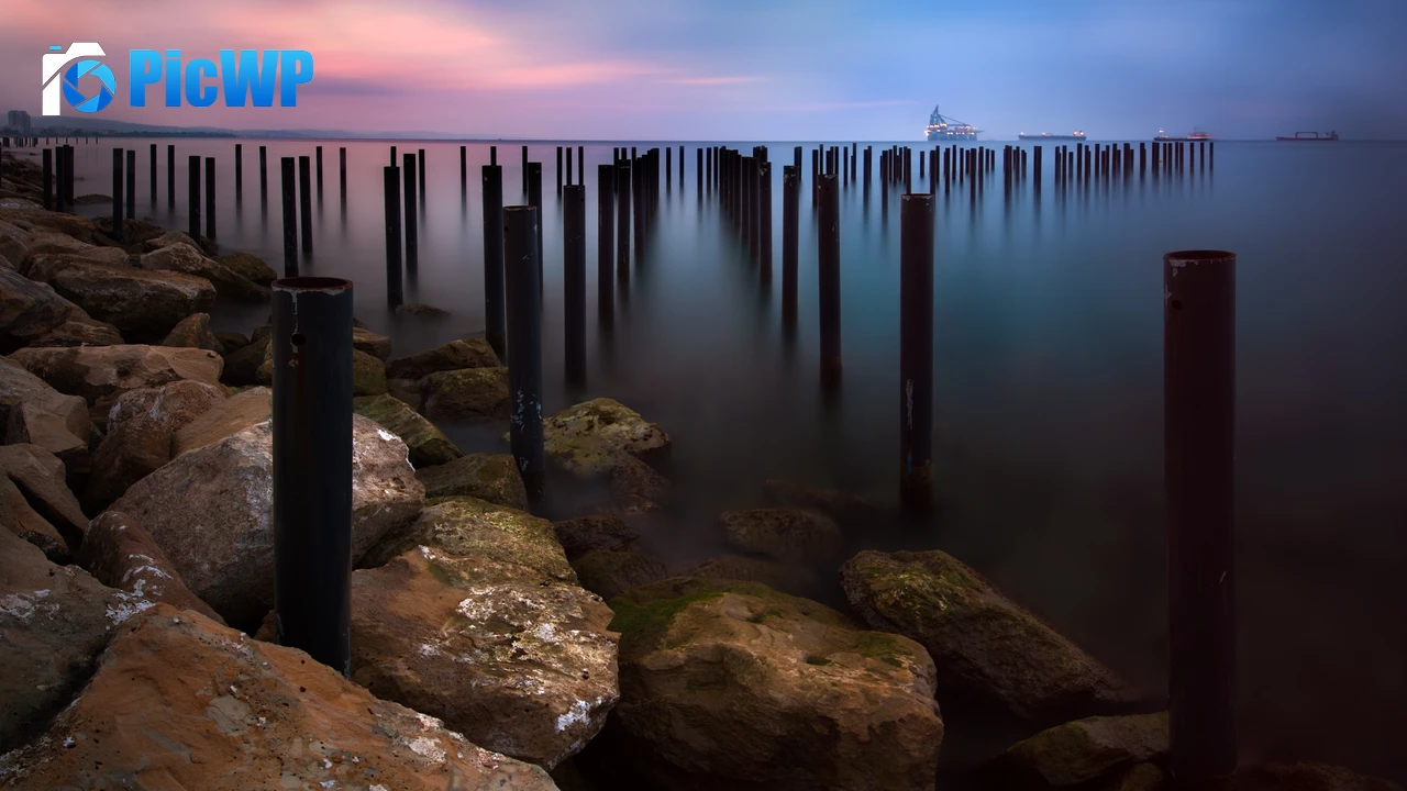 Rocky coast Sunrise 4K PC Wallpaper