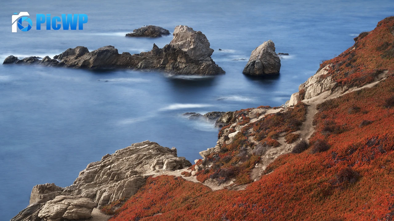Coastline Seashore 4K PC Wallpaper