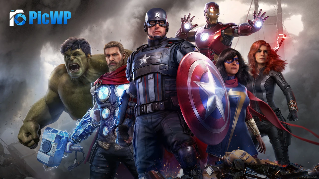 Marvel's Avengers PlayStation 5 4K PC Wallpaper