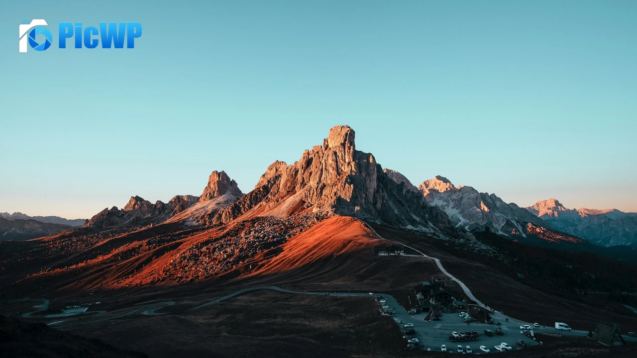 Giau Pass Mountain pass 4K PC Wallpaper