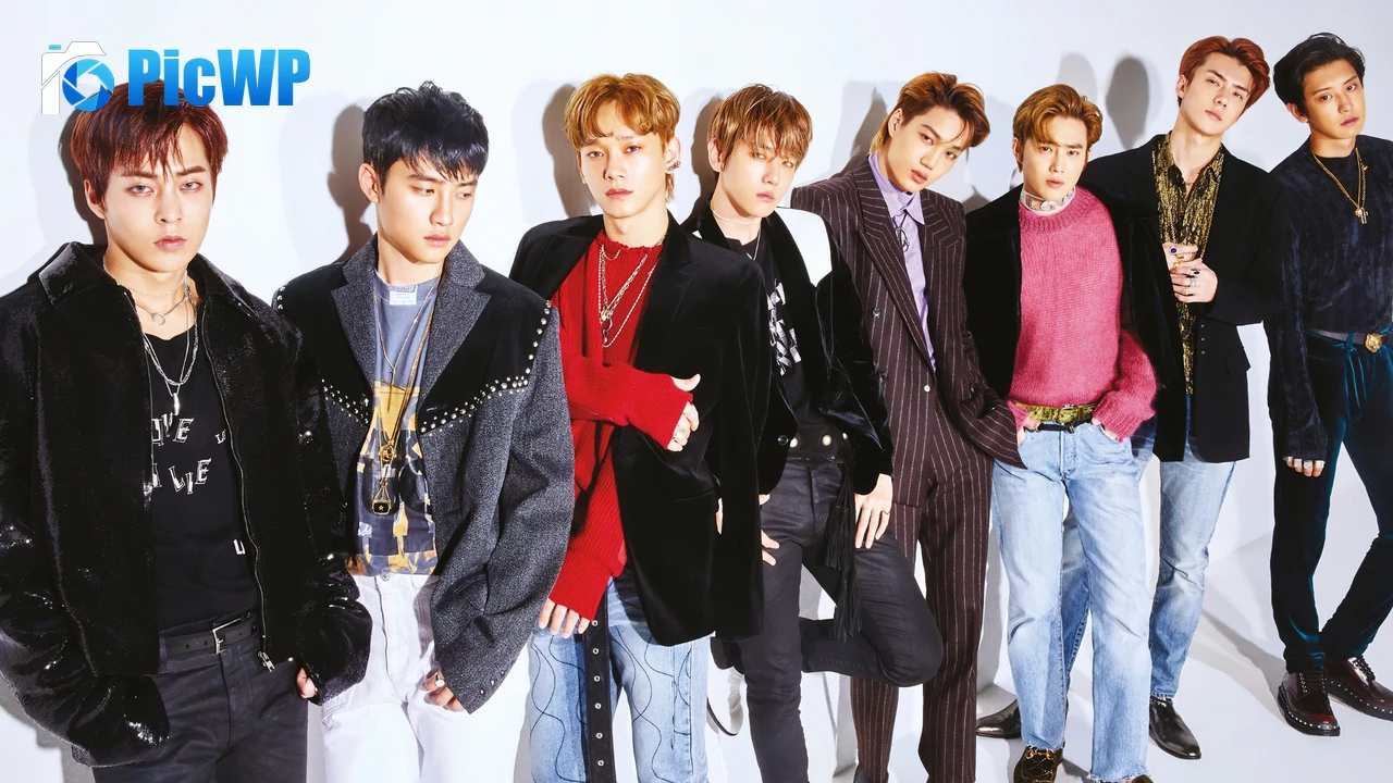 EXO South Korean boy band 4K PC Wallpaper