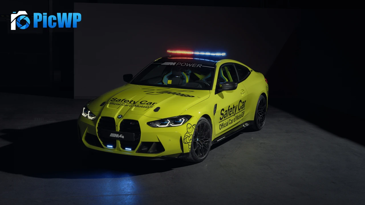 BMW M4 Competition MotoGP Safety Car 4K PC Wallpaper