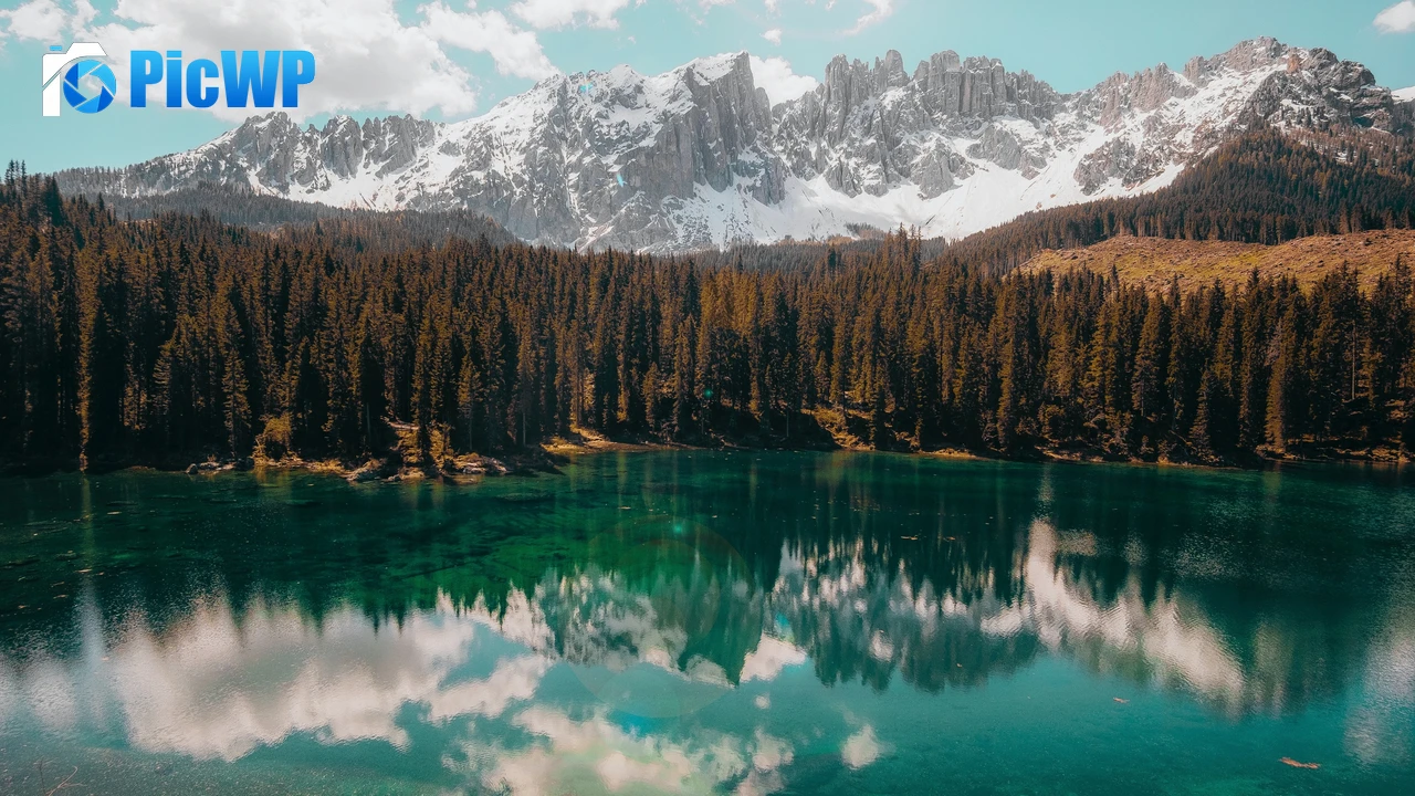Glacier mountains 4K PC Wallpaper