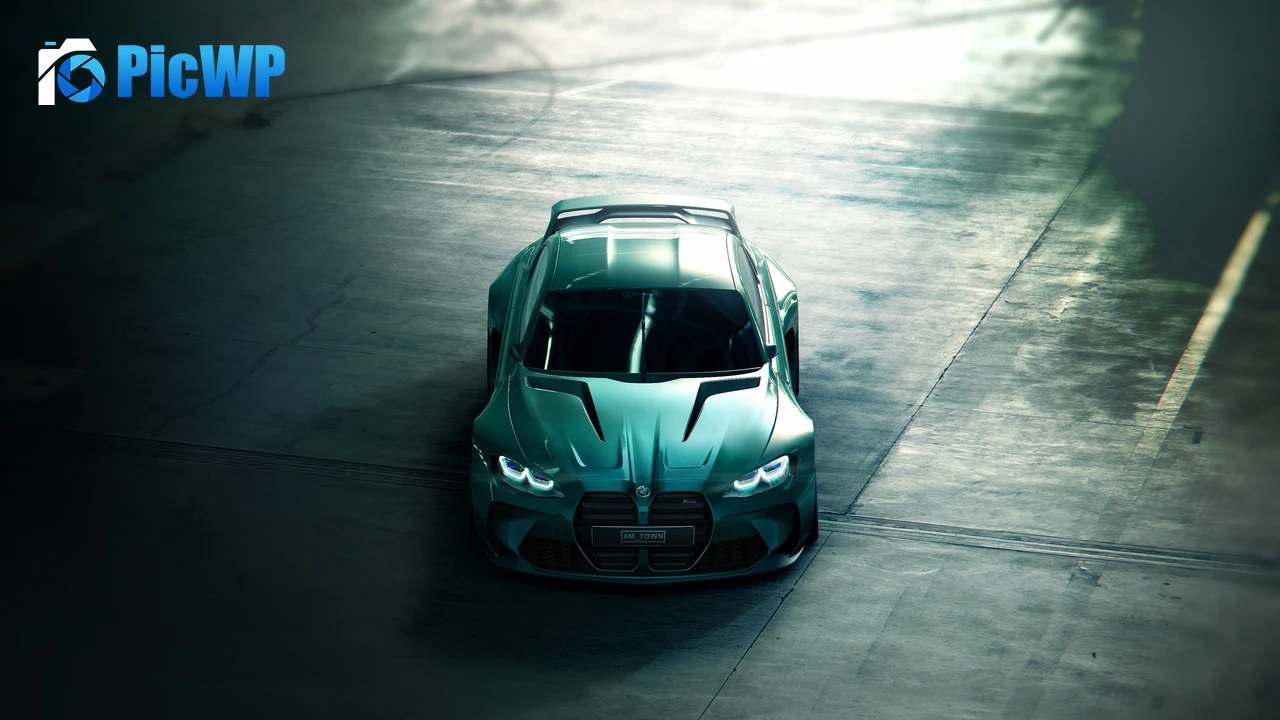 BMW Vision Gran Turismo CGI 4K PC Wallpaper