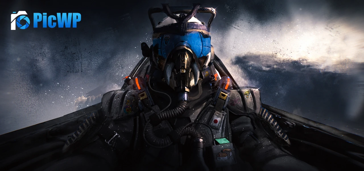 Fighter Pilot Fighter jet 5K Wide Wallpaper