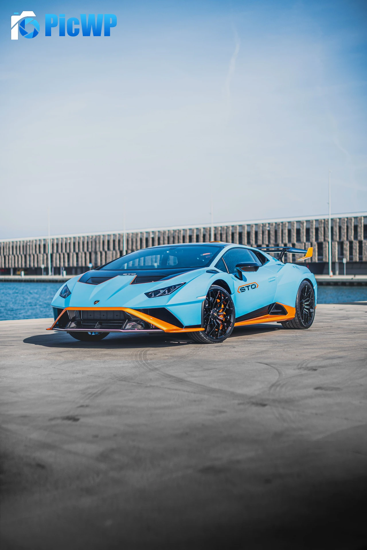 Lamborghini Huracán STO Luxury cars 6K Mobile Wallpaper