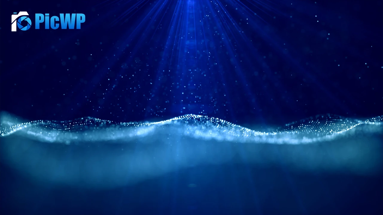 Digital Art Waves 4K PC Wallpaper