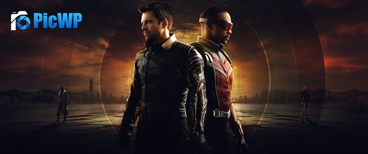The Falcon and the Winter Soldier 6K Wide Wallpaper