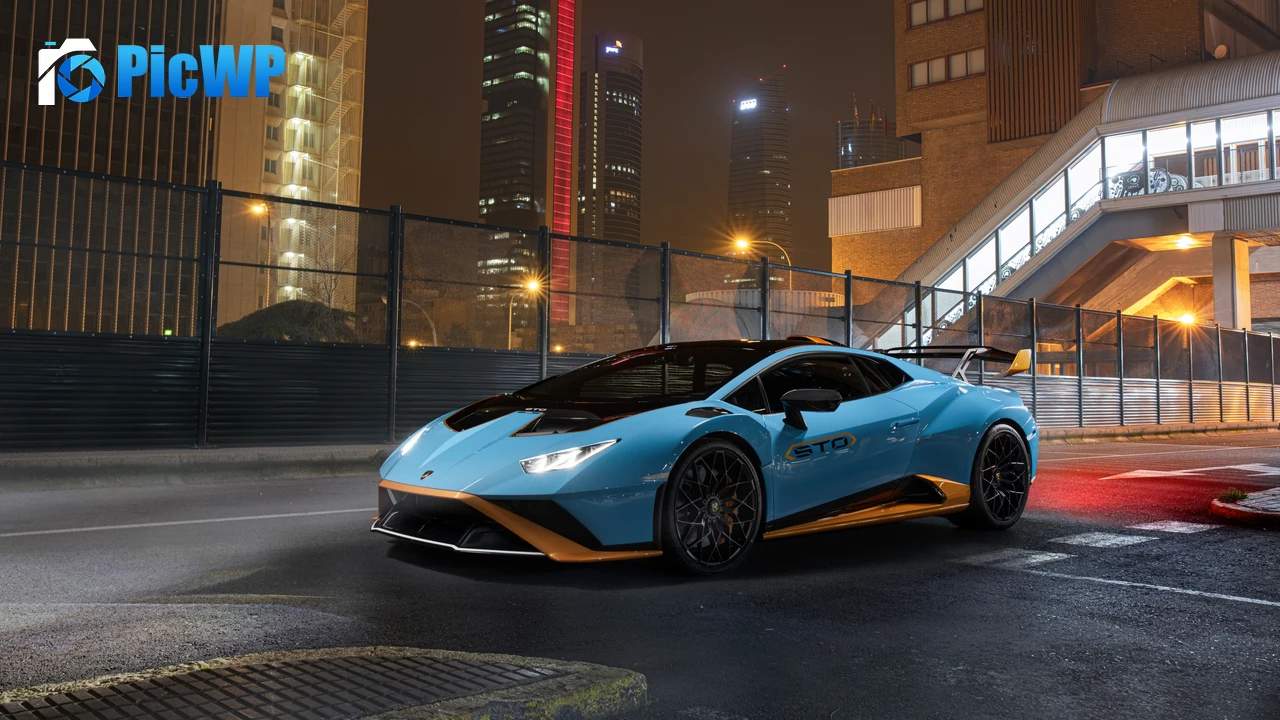 Lamborghini Huracán STO 4K PC Wallpaper