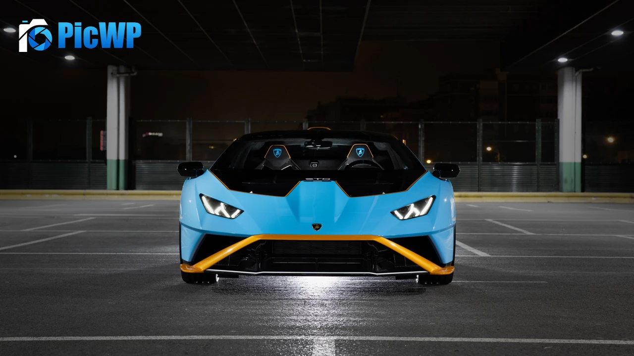 Lamborghini Huracán STO 4K PC Wallpaper