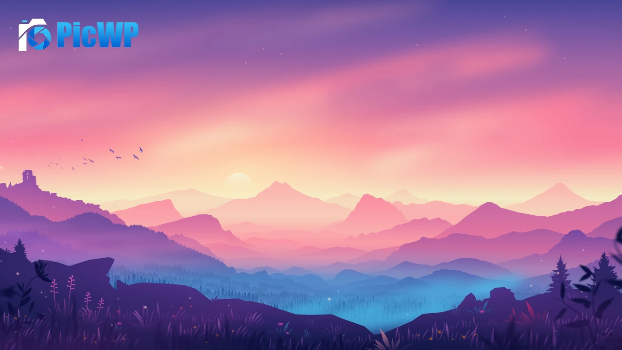 Valley Landscape 4K PC Wallpaper