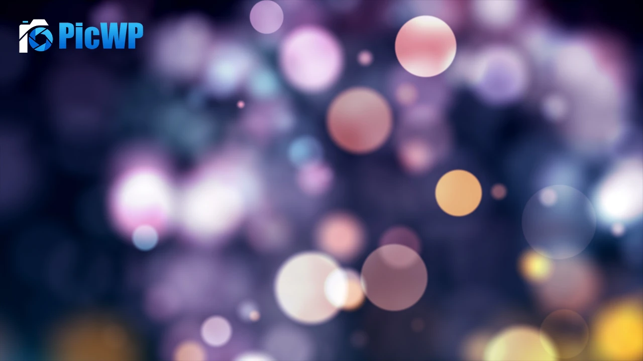 Bokeh Circles 4K PC Wallpaper