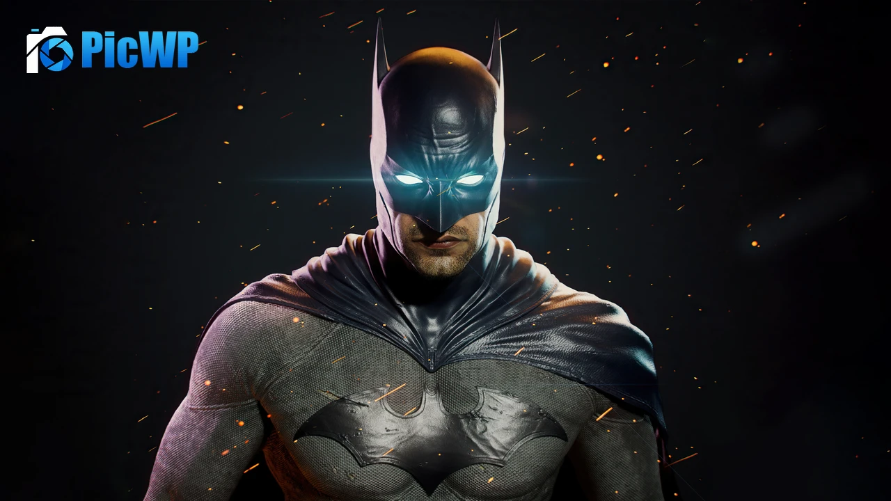 Batman Dark background 4K PC Wallpaper