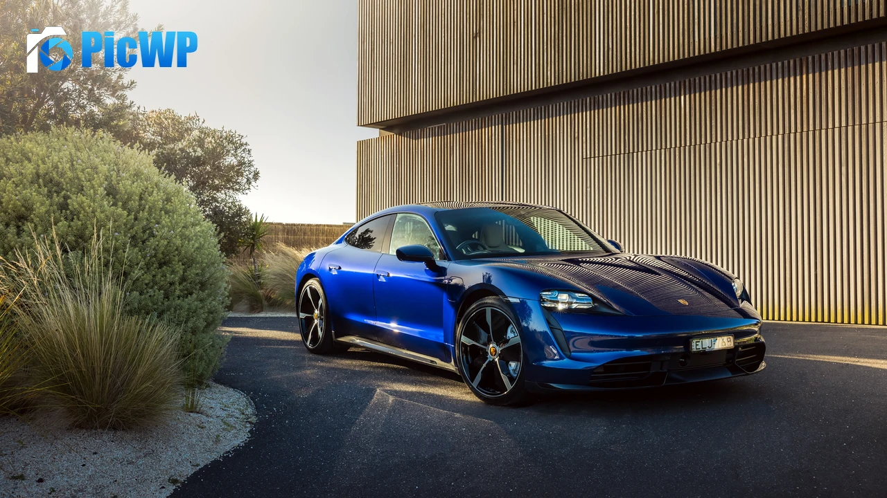 Porsche Taycan Turbo Performance car 4K PC Wallpaper
