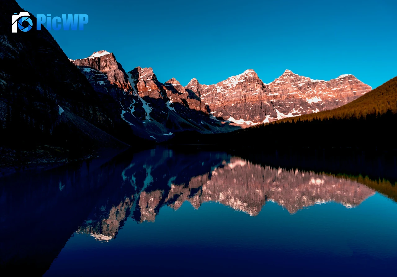 Rocky Mountains Banff 3K PC Wallpaper