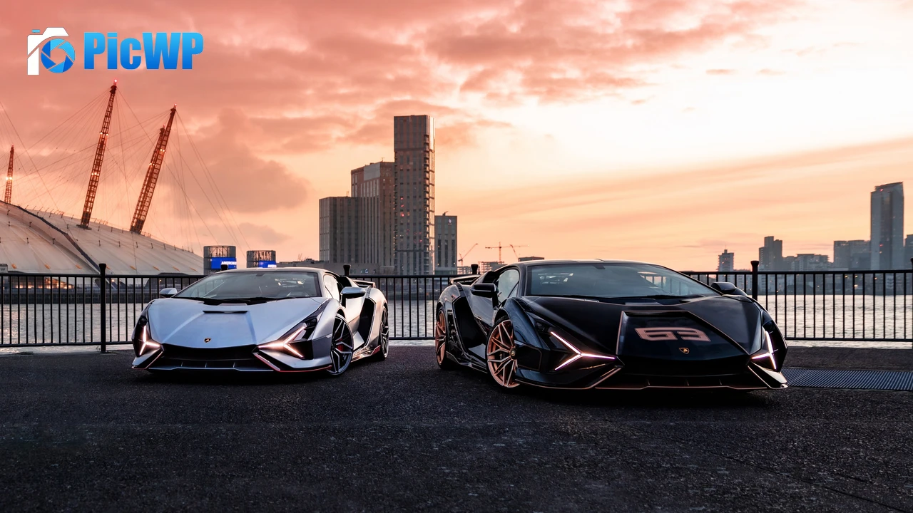 Lamborghini Sián FKP 37 Hypercars 4K PC Wallpaper