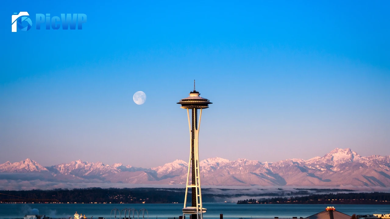 Space Needle Seattle 4K PC Wallpaper