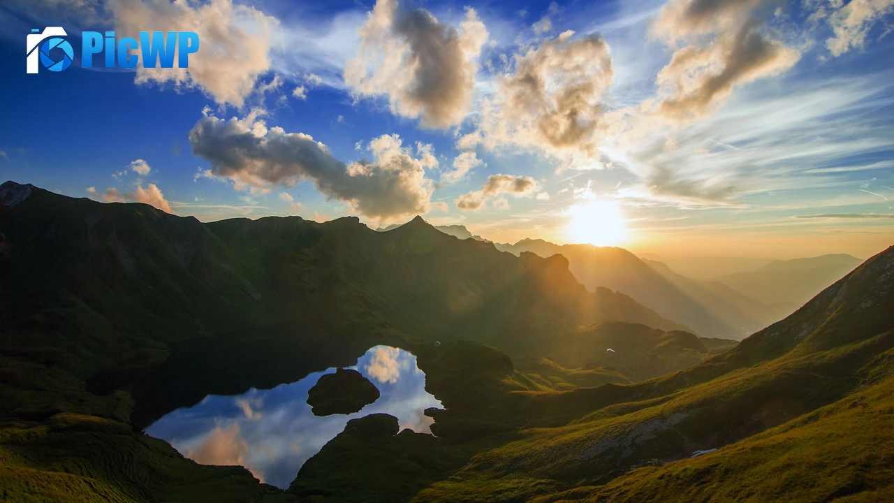 Schrecksee Lake Germany 4K PC Wallpaper