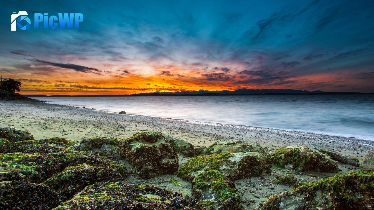 Alki Beach West Seattle 4K PC Wallpaper