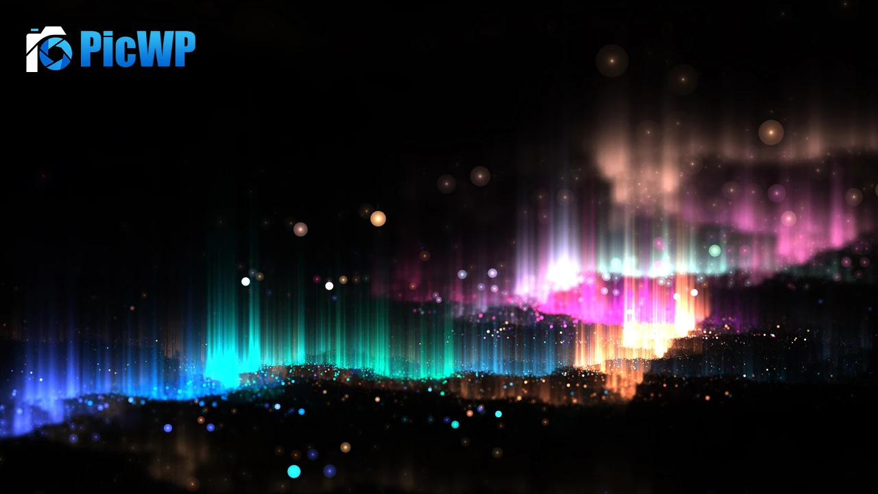 Glitter Glowing 4K PC Wallpaper