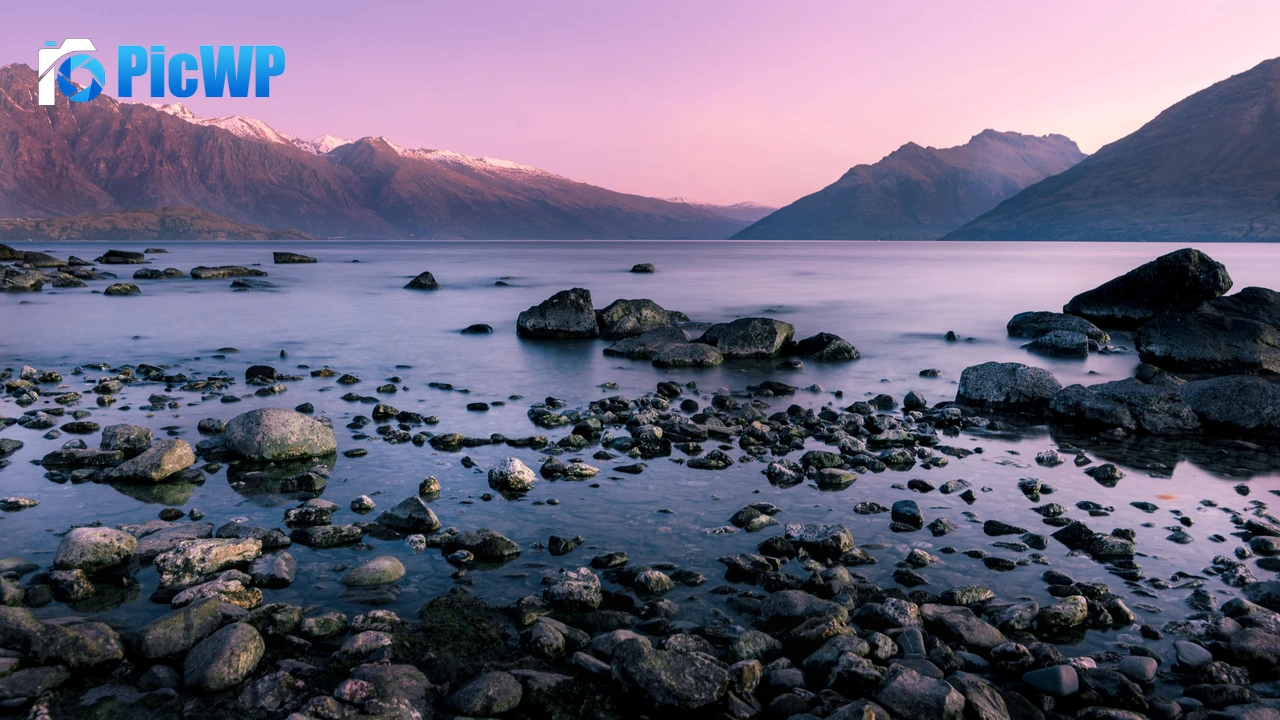 Mountain range Dusk 4K PC Wallpaper